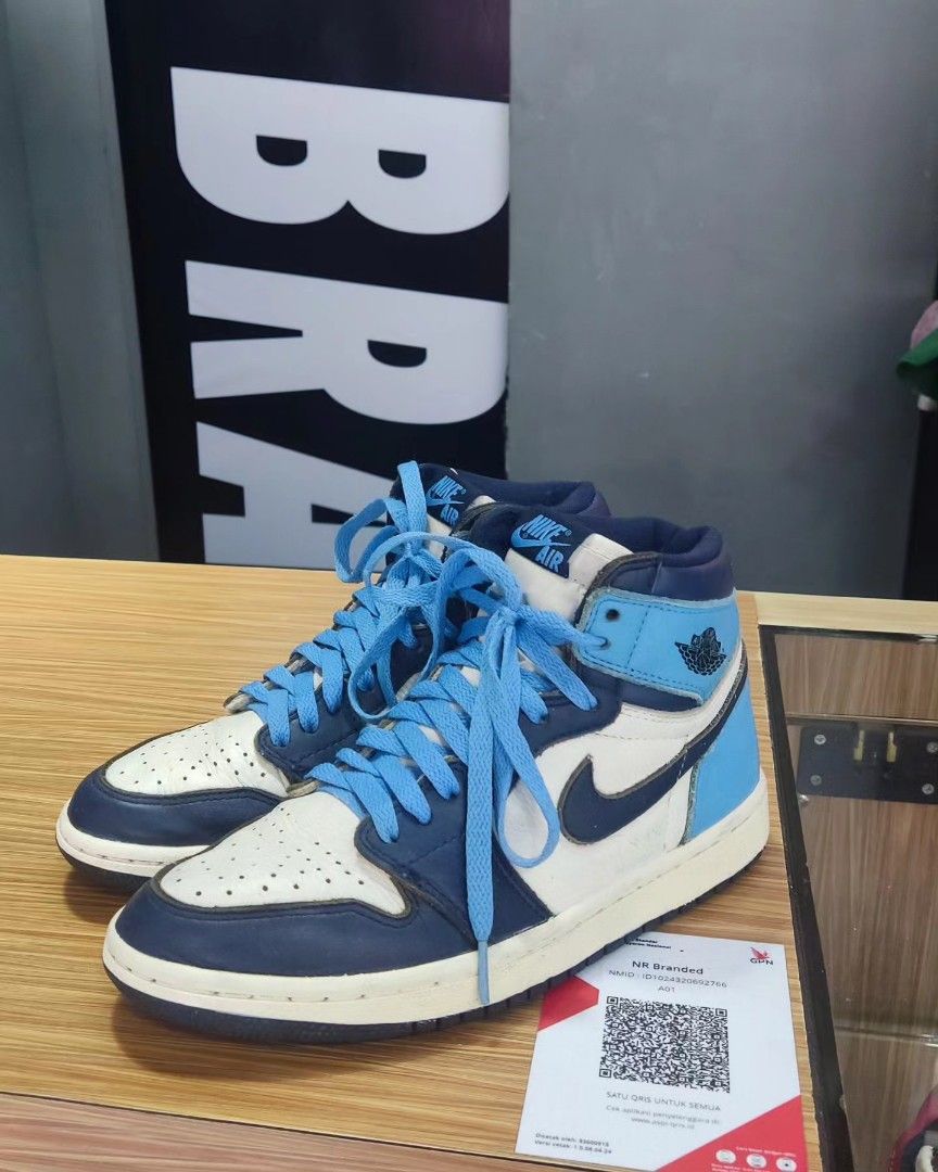 nike air jordan 1 blue