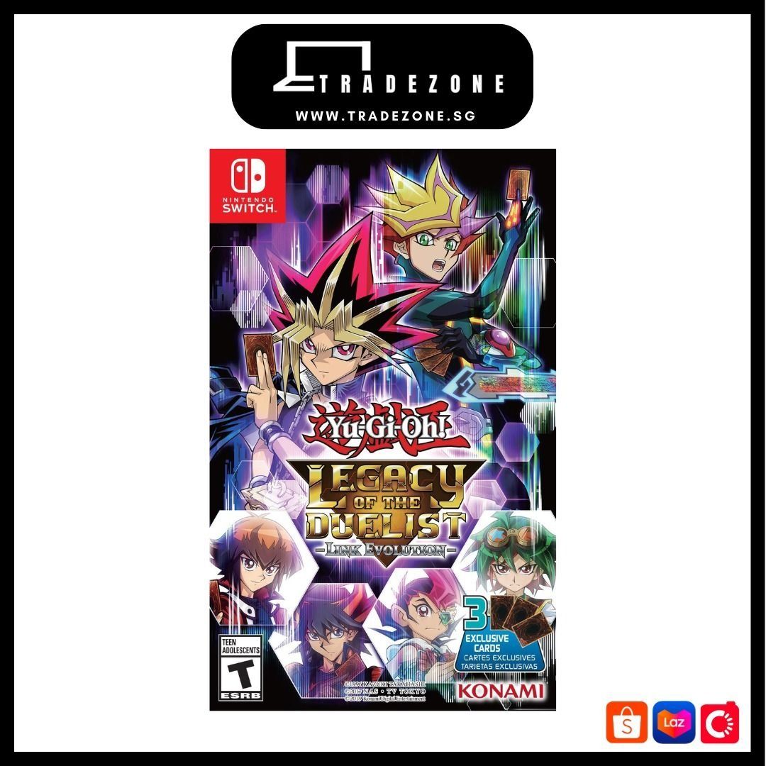 yugioh legacy of the duelist switch promo cards Amazon.com: Yu-Gi-Oh! Legacy of the Duelist: Link Evolution main image 0