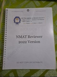 NMAT Reviewer (UP Premed Honor Society)