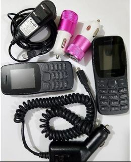 Nokia 105 and 106 BUNDLE Package Pre Loved ACTUAL PACKAGE