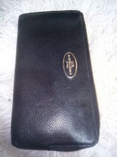 Orig Coach 53413 L-zip leather wallet
