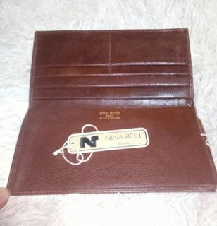 Orig NINA RICCI  leather wallet.