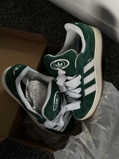 original adidas 00s campus in green | men or women, free shipping # adidas sneakers, shoes— like new