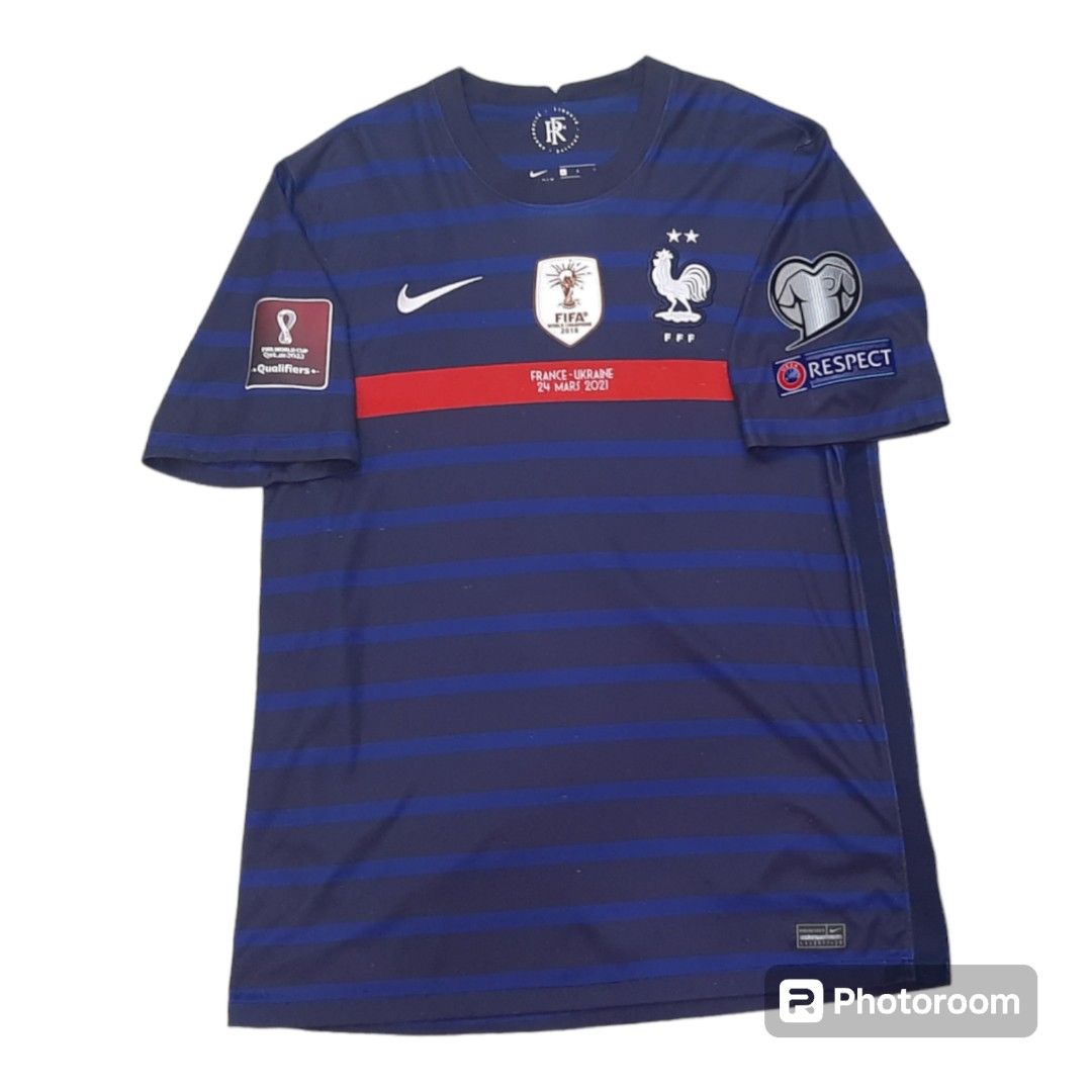 Italy Jersey Euro 2021 Football Strips Original France Home Kit Nike