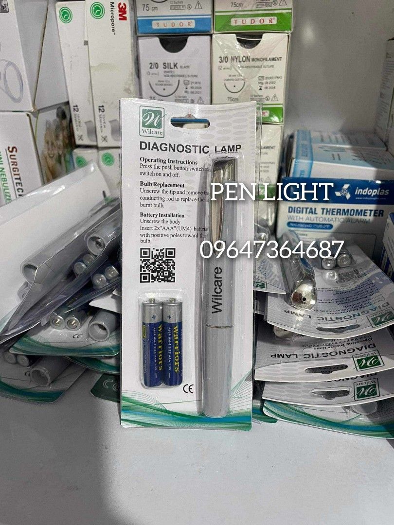 Pen light (Category: Medical Supplies & Tools) located in Quezon City. Submitted by ashleylobi46036 (Listing ID 1309910080, Image 1). Description: 📌📌✨AVAILABLE ✨📌📌 👉 ONHAND ❗❗❗ 📍📍PEN LIGHT ✅ ✅ BRANDNEW ✅ HEAVY DUTY ✅ GOOD QUALITY ✅ONHAND ➡️OPEN FOR PICK UP & DELIVERY ➡️WE DELIVER NATIONWIDE LUZON, VISAYAS, MINDANAO ➡️💯 LEGIT ONLINE SELLER ➡️ALL MEDICAL SUPPLY ARE AVAILABLE ✅ WE ACCEPT ‼️ ➡️(COD)CASH ON DELIVERY ➡️ GCASH PAYMENT ➡️ BANK TR