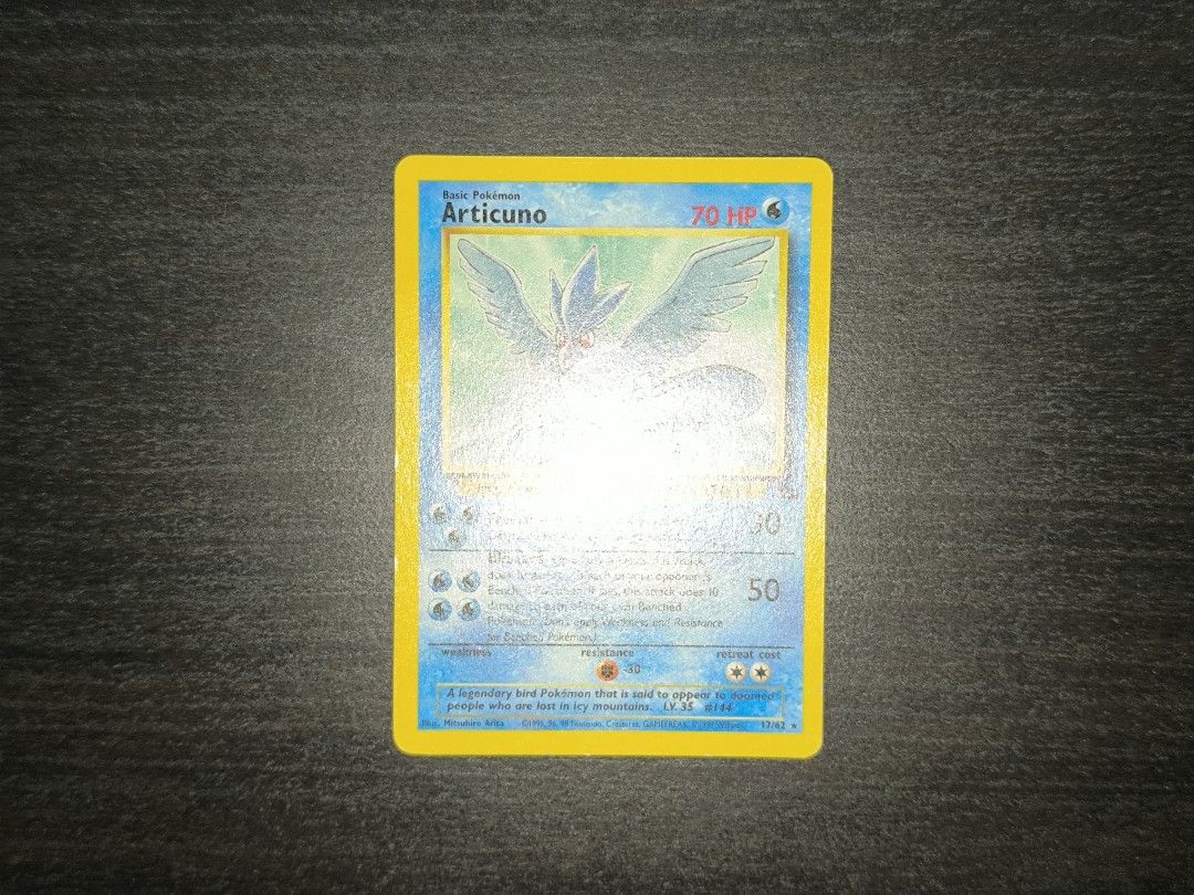 Pokemon Articuno 17/62 Fossil Rare, Hobbies & Toys, Toys & Games on Carousell Pokemon Articuno 17/62 Fossil Rare, Hobbies & Toys, Toys & Games on Carousell