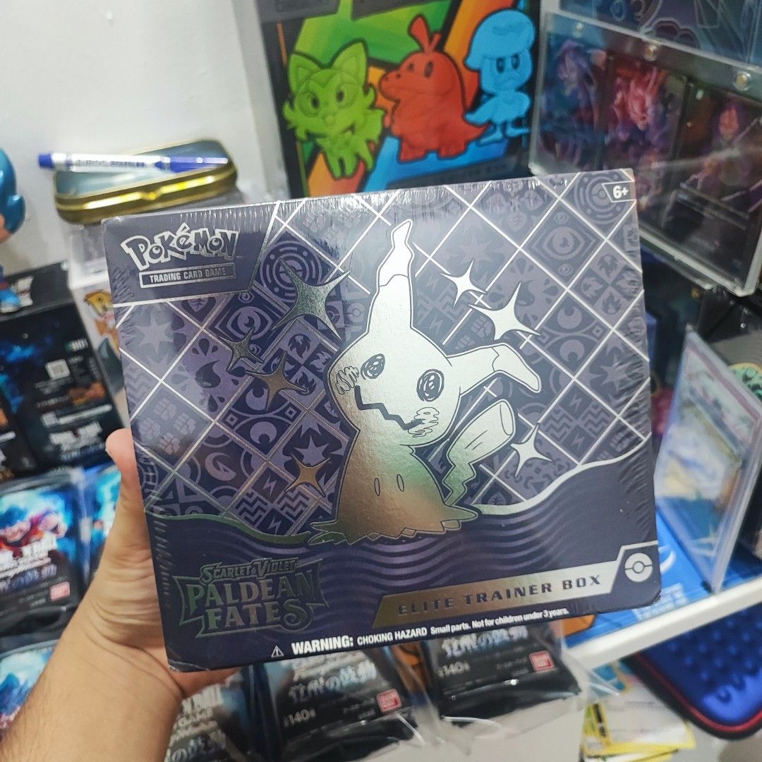 POKEMON PALDEAN FATE ELITE TRAINER BOX ETB, Hobbies & Toys, Toys & Games on Carousell