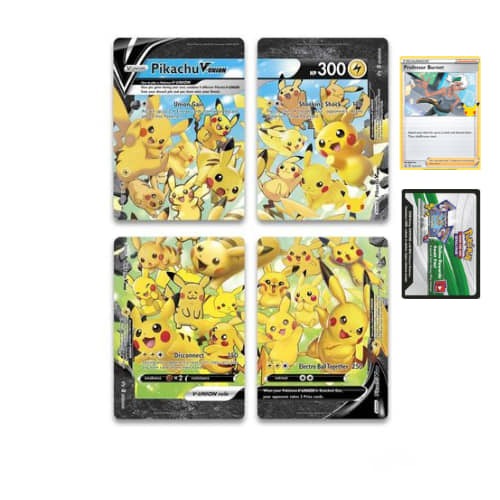 Pokemon Pikachu V-Union Set with code card, Hobbies & Toys, Toys ...