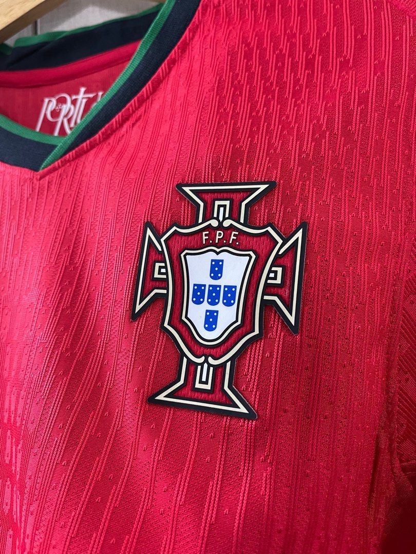 Portugal Ronaldo 2024 Home Jersey, Men's Fashion, Tops & Sets, Tshirts