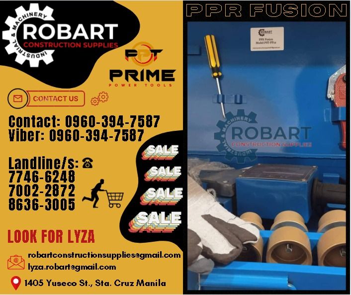 PPR Prime Fusion, Commercial & Industrial, Construction Tools ...