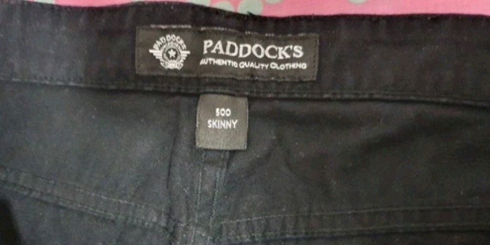Pre-loved Black Paddocks Jeans (Category: Jeans) located in Manila. Submitted by whitepaws.b278660 (Listing ID 1310067124, Image 3). Description: Decluttering... 🌹 Men's Paddocks Jeans in pristine condition. 😊 - One of our brother's barely used clothing as he's working from home. - 😅 Brand: Paddocks (Bought in SM North Edsa Department Store) Size: 36 Color: Black *Photos posted are unironed and as is.* 📷 Payment first before arranging shipmen