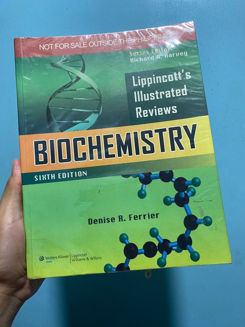 PRELOVED Lippincott’s Biochemistry 6th edition (Category: Textbooks) located in Manila. Submitted by arvinchris (Listing ID 1309960078, Image 1). Description: Preloved Biochemistry book (Lippincotts’s) Used in First year Medicine With few pencil marks Mop: gcash Mod: grab.