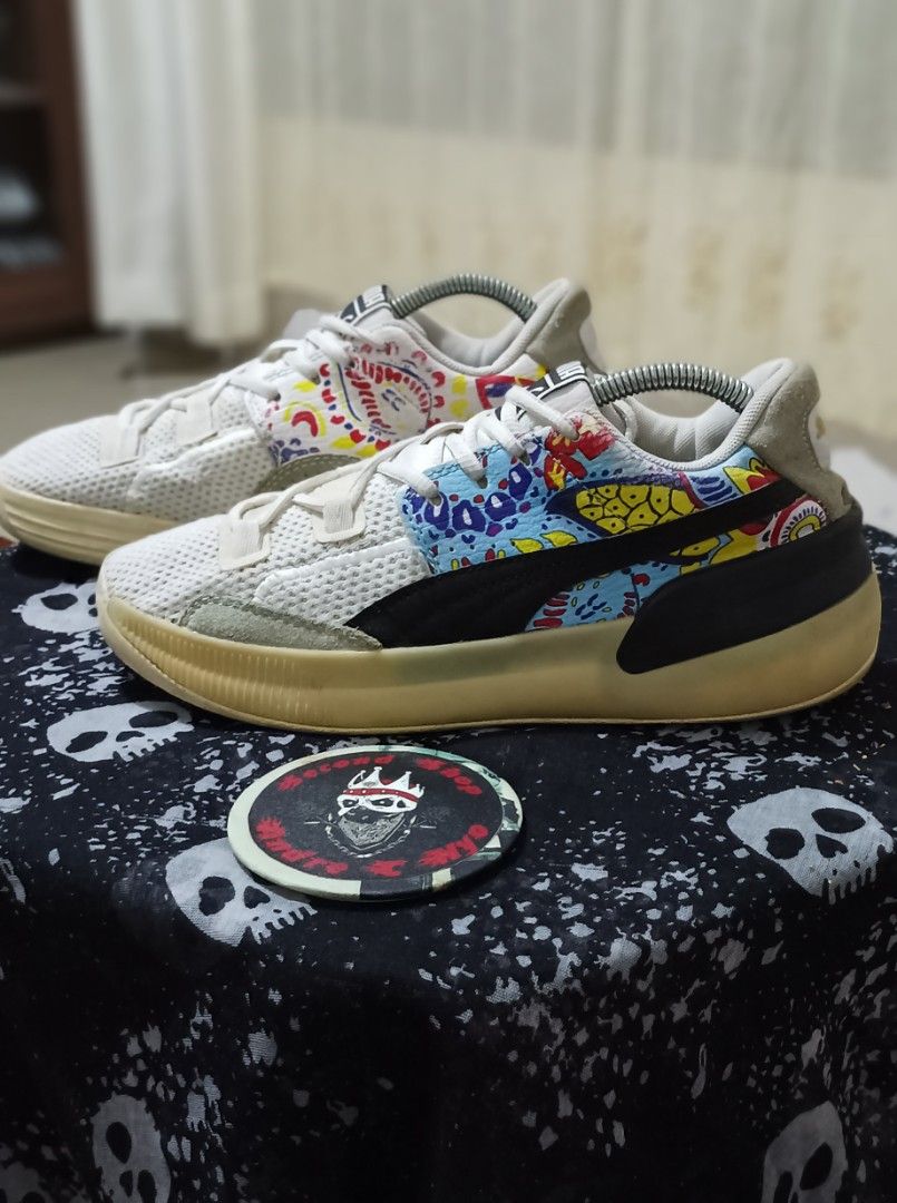 PUMA clyde hard wood kuzma low sz 40 5 26cm