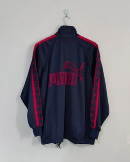 Puma Embroidery Track Jacket w/ sidetape