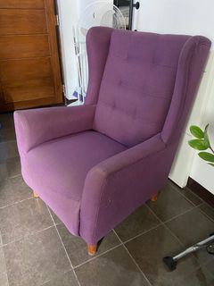 Purple Accent Chair