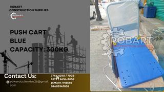 push cart blue capacity: 300kg