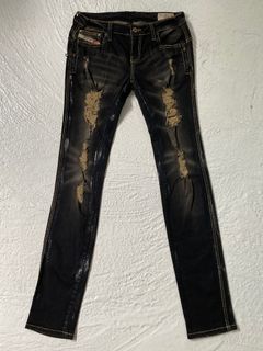 Rare! Authentic Diesel Industry Lowrise LIV Skinny cut for Women’s, Waistline is 28-30