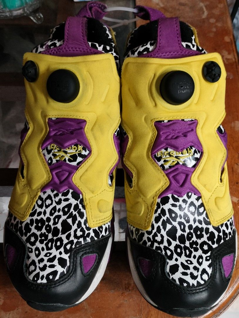 Reebok Insta Pump Fury Leopard Pack. Women s Fashion Footwear Sneakers on Carousell