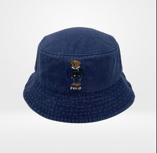 RL Ralph Lauren Polo Bear Bucket Hat