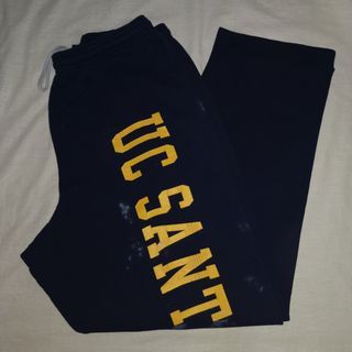 Russell UC Santa Cruz Sweatpants (Navy Blue) Medium (fits best Large)  L41 x W32-38