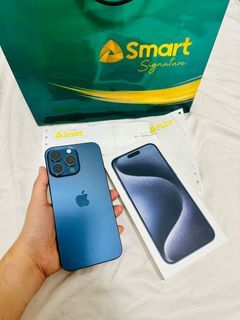 Sale or Swap Iphone 15 pro max 512gb smartlocked blue titanium NTC