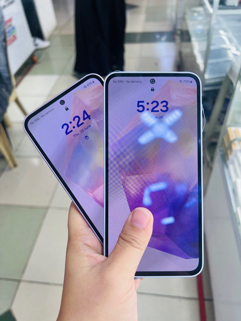 Samsung A35 5G 256gb Global (Category: Samsung) located in San Juan City. Submitted by javedsgadgetshop (Listing ID 1309911197, Image 2). Description: OPEN FOR INSTALLMENT VIA CREDIT CARD/GGIVES/SPAY/BILLEASE & SWAP/TRADE-IN! WE BUY AND SELL ( ANYKINDS OF UNIT BINIBILI PO NAMIN)! PTPA : Padelete po f bawal Read ❗️Onhand ‼️ Samsung A35 5G •256gb •NTC Variant •Good batt health •Factory Unlock •95% Smoothness •No hidden issue | No Repaired •100% Aut