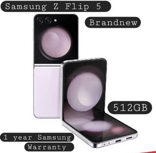 Samsung Z Flip 5 Brandnew with 512GB with local Samsung Warranty ZFlip 5