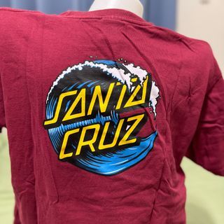 Santa Cruz - Maroon Wave Shirt