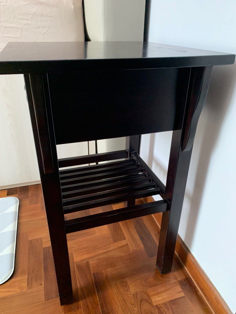 Side Table (Category: Tables & Sets) located in Singapore. Submitted by phyheng (Listing ID 1309946930, Image 2). Description: Solid wood and sturdy. Antique look..