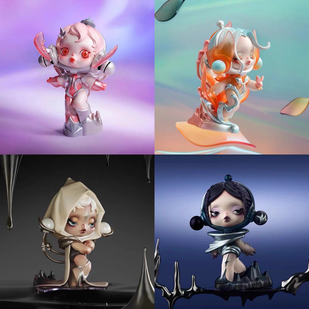 SKULLPANDA THE SOUND SERIES POPMART / FULL SET / SINGLE BLIND BOX