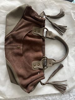 Suede bag