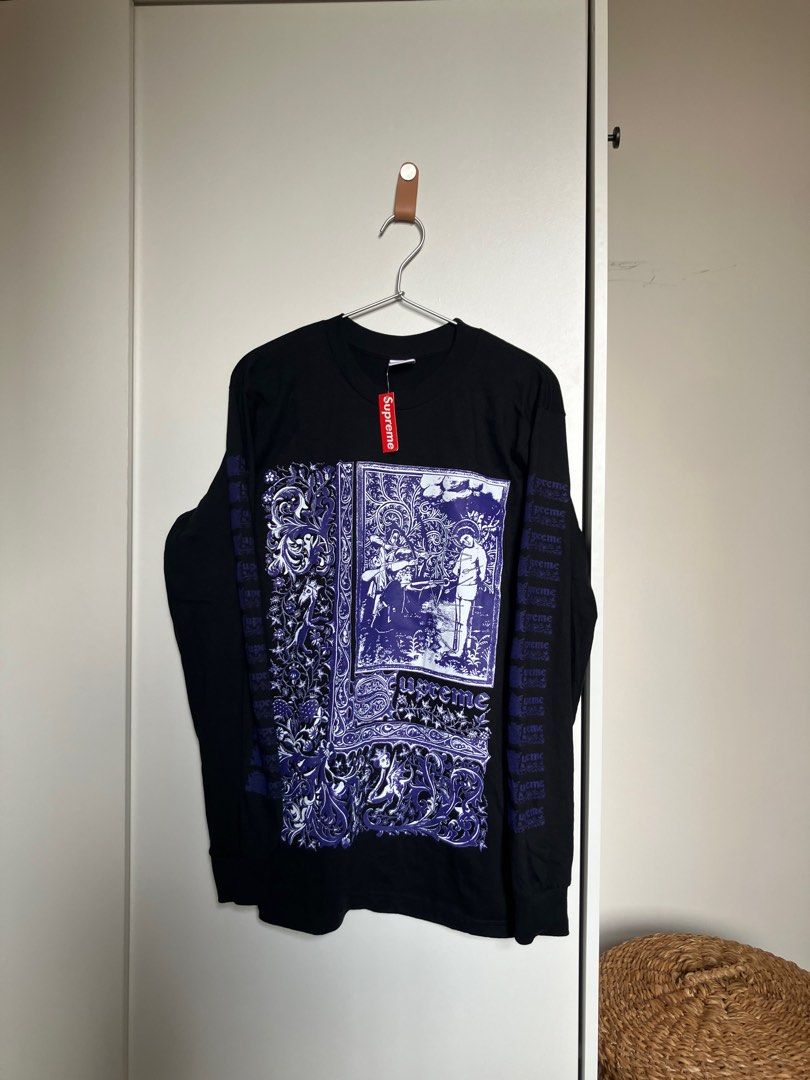 Supreme 24ss saint sebastian l/s tee