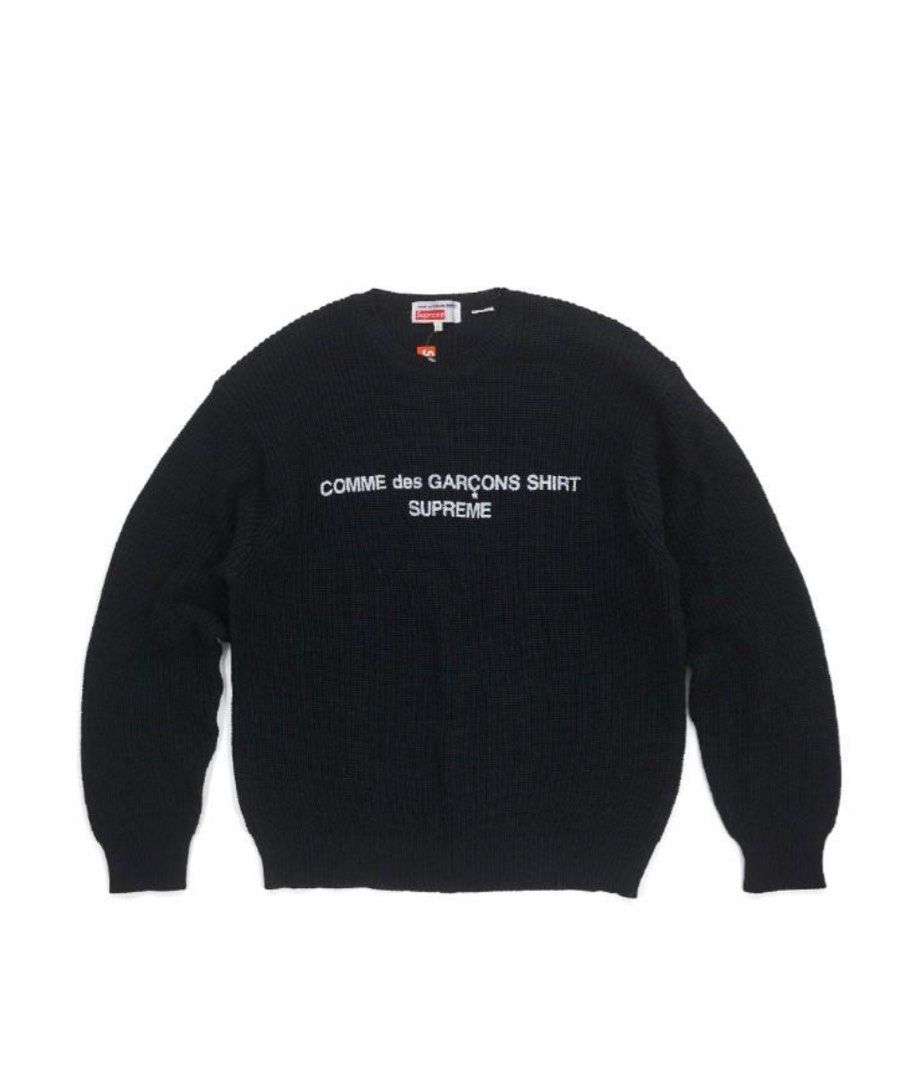Cdg supreme sweater sales