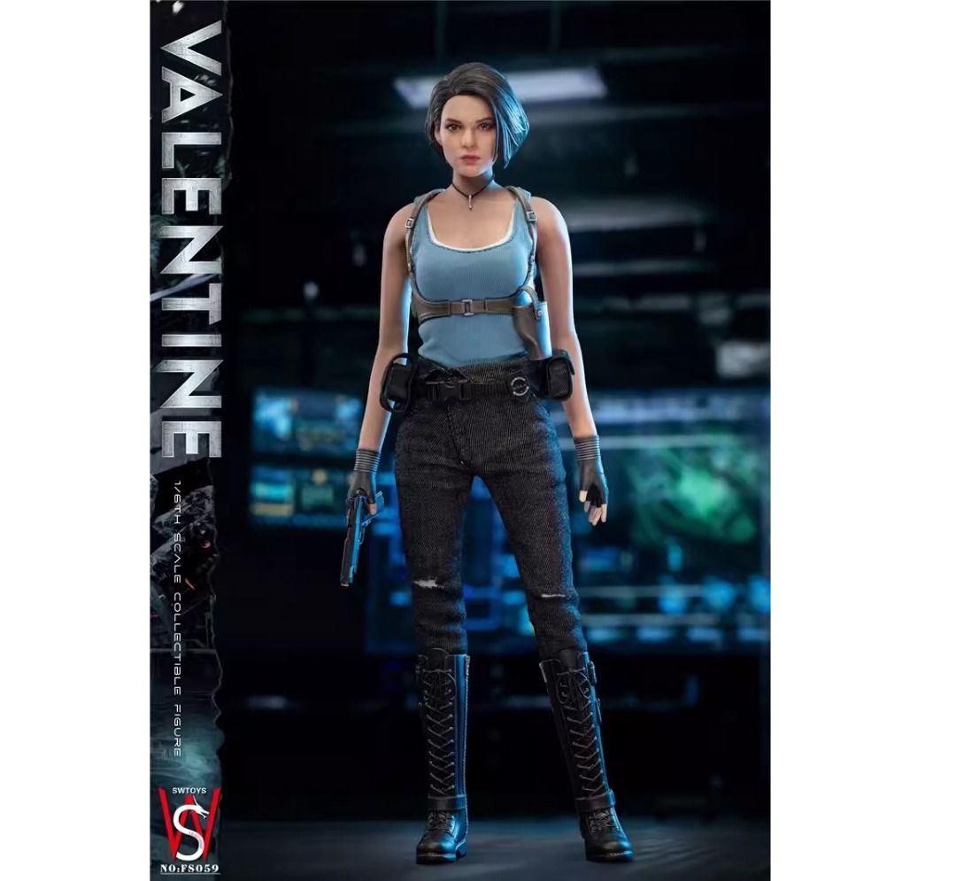 SWTOYS Jill Valentine Resident Evil Special Edition 1/6 Action Figure FS059  Toy