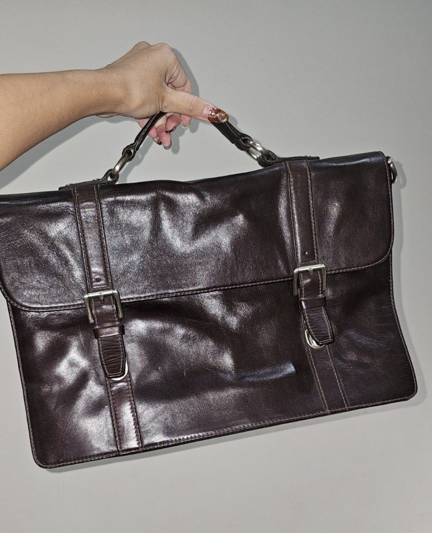 tas laptop tas kerja fossil authentic