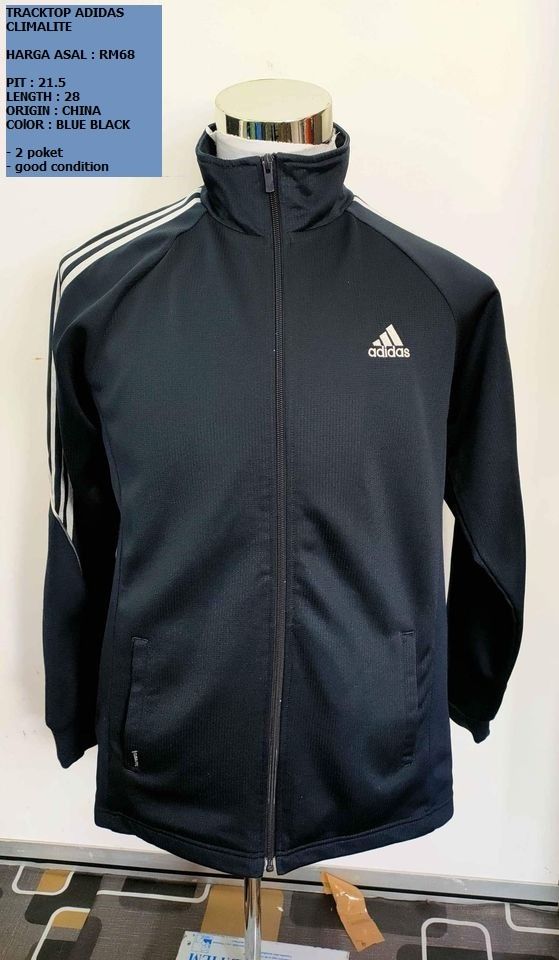 Tracktop adidas climalite hot sale