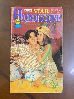 True Star Horoscope Vintage Philippines Tagalog Komiks - Rico Yan / Judy Ann Santos - Preloved Book