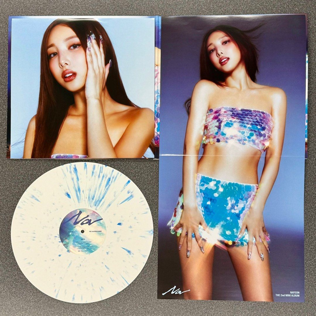 TWICE NAYEON NA BLUE HAZE VINYL / LP, Hobbies & Toys, Music