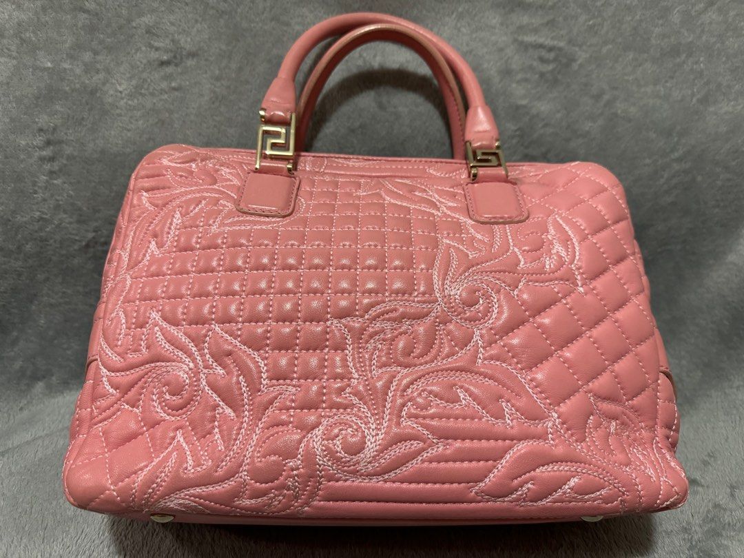 Versace Pink Bag Women s Fashion Bags Wallets Shoulder Bags on Carousell