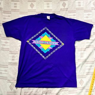 Vintage 1994 Alan Jackson T shirt Purple color Courty Art Design