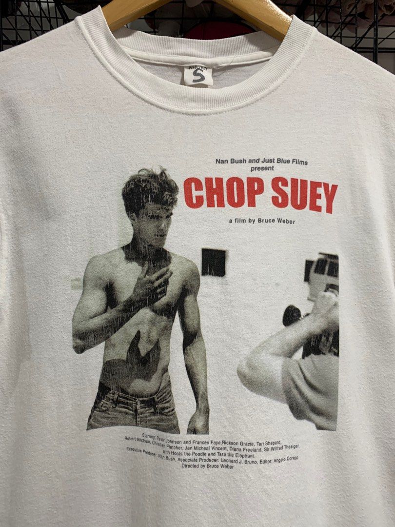 Vintage Rare Bruce Weber Chop Suey Weberbilt Tshirt, Men