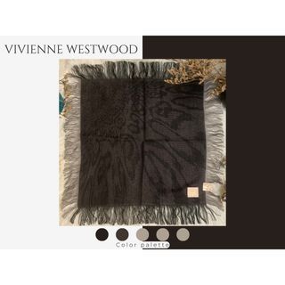 VIVIENNE WESTWOOD | Finest Cotton | 17x17 inches Handkerchief Bag scarf | Patch Monogram