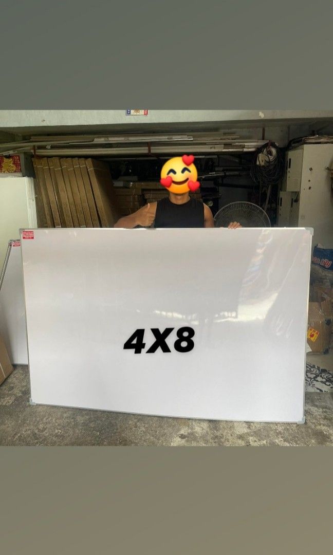 WHITEBOARD,CORKBOARD WITH STAND and WALLTYPE (Category: Other Home Furniture) located in Binan City. Submitted by plesisrhin96177 (Listing ID 1310036219, Image 1). Description: For sale !! ONHAND !! WHITEBOARD !! Limited stock !! Order na po kayo!! For school, warehouse and For Office We have different sizes With stand (Non-magnetic or Magnetic) Revirsible with stand Whiteboard Walltype Whiteboard (Non-magnetic and Magnetic) Corkboard We deliver 