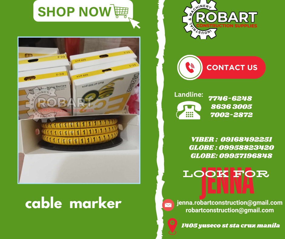 WIXIM CABLE MARKER, Commercial & Industrial, Construction Tools ...