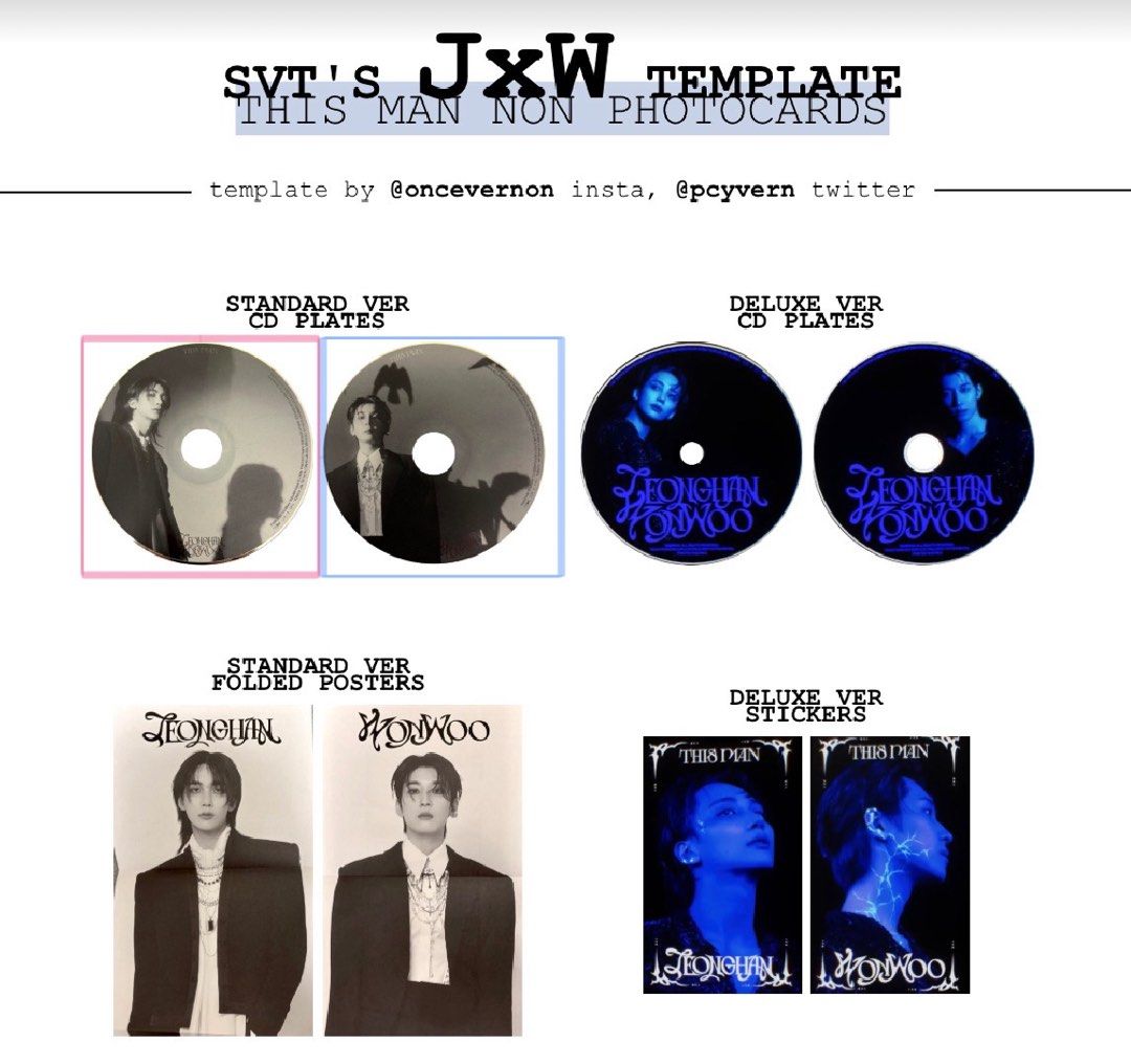 WTT] Seventeen Jeonghan Wonwoo JxW This Man CD, Hobbies
