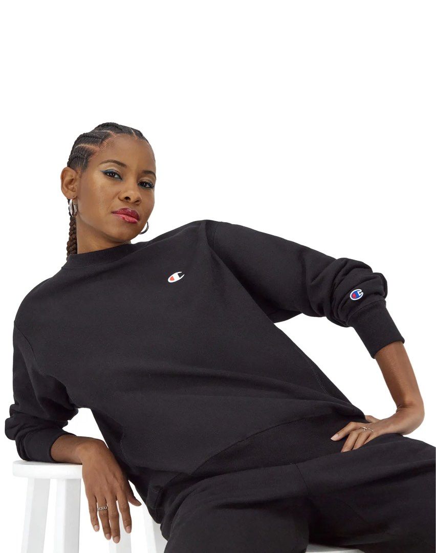Champion triple c logo crew neck sweatshirt outlet