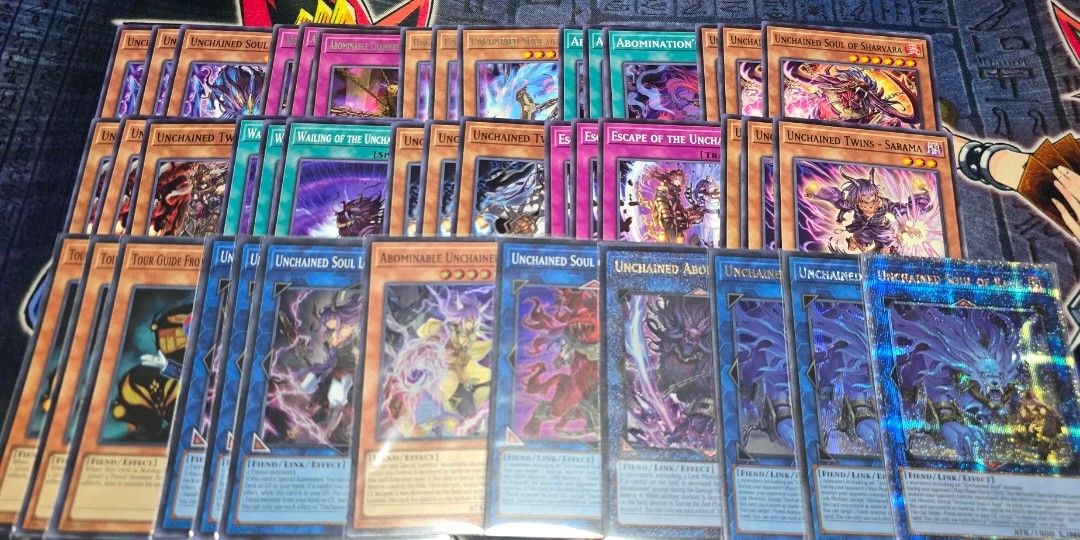 Yugioh AE Unchained set, Hobbies & Toys, Toys & Games on Carousell