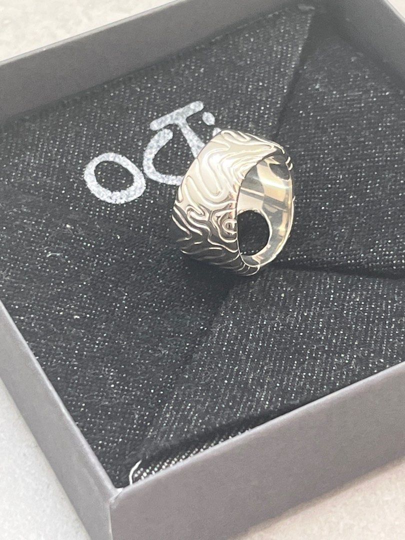 octi globe ring 9号 100%NEW OCTI GLOBE RING （SILVER), 名牌, 飾物