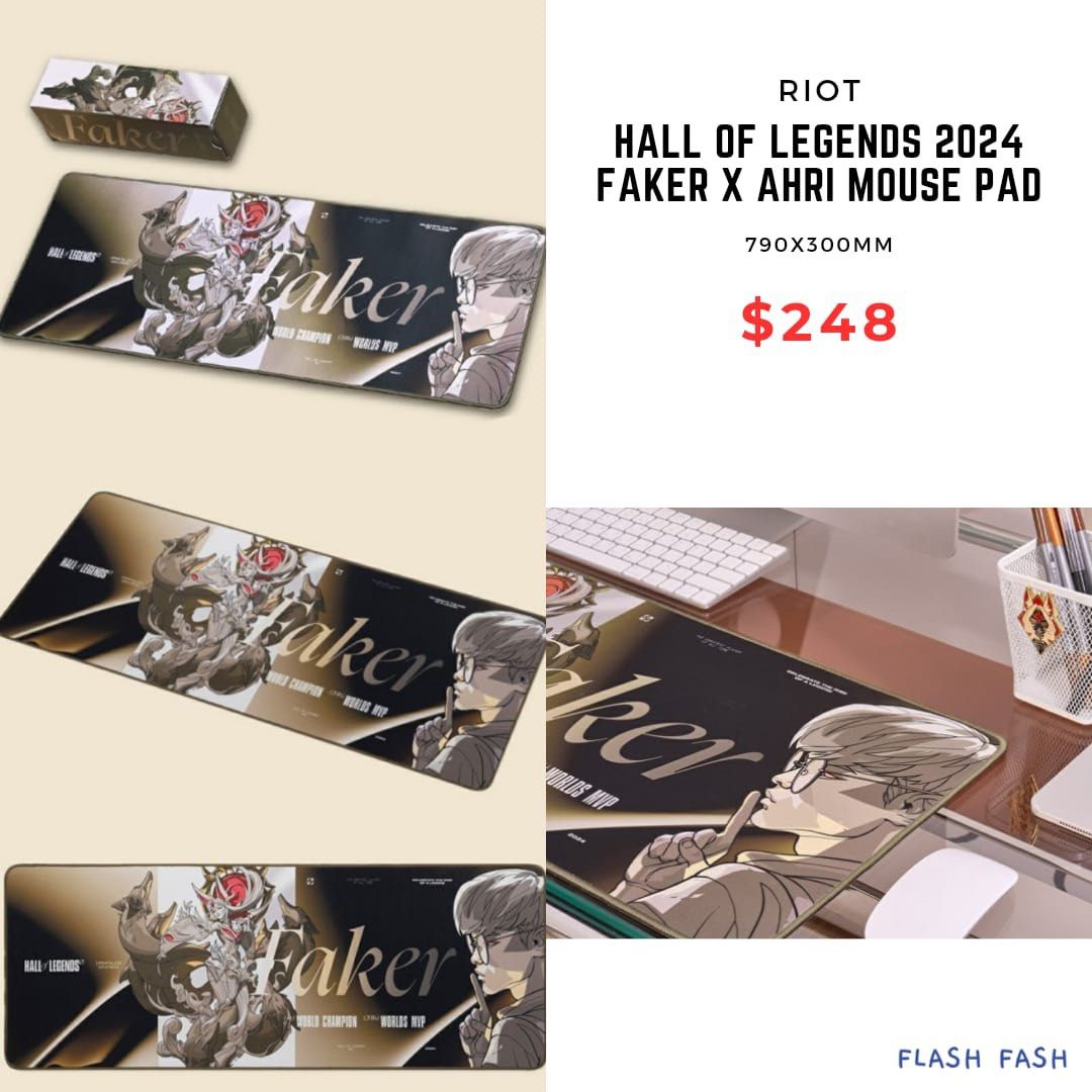 ✈️韓國代購】 英雄聯盟LOL Hall of Legends 2024 Faker x Ahri