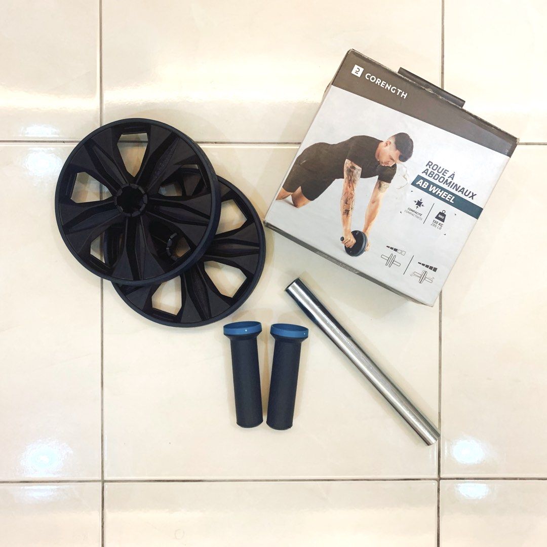 🆕 Corength Dual-Mode Strengthening Ab Wheel - Blue Decathlon, Sports  Equipment, Exercise & Fitness, Toning & Stretching Accessories on Carousell